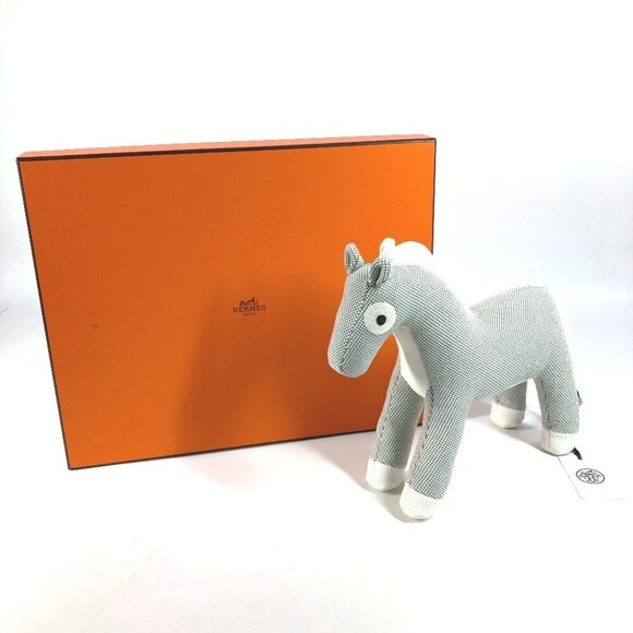 HERMES horse Cheval-Honoré Epopé Horse Doll Interior Object Plush Doll Unused - Picture 1 of 11
